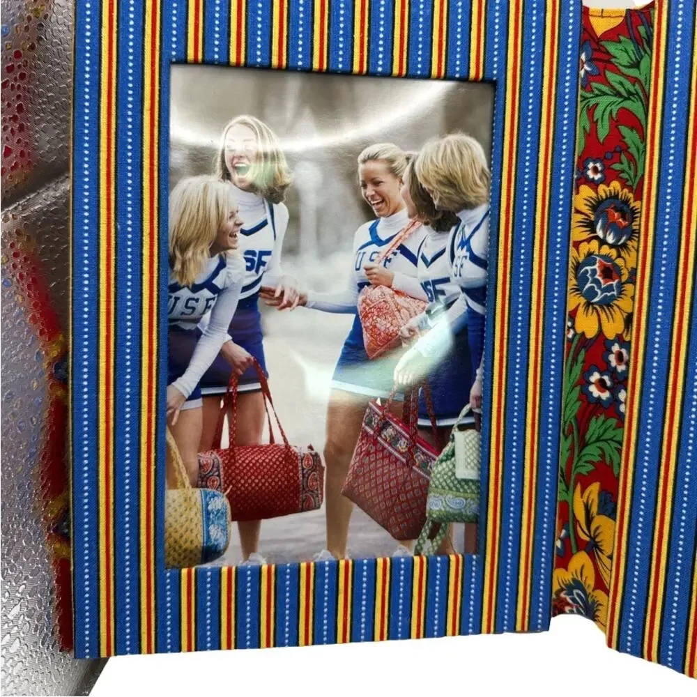 NWOT VERA BRADLEY Quilted Cotton Picture Frame